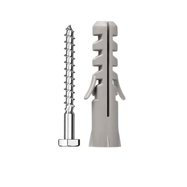 Parafuso Sextavado 14x55mm Com Bucha Nylon 10mm Sforplast 4 Peças