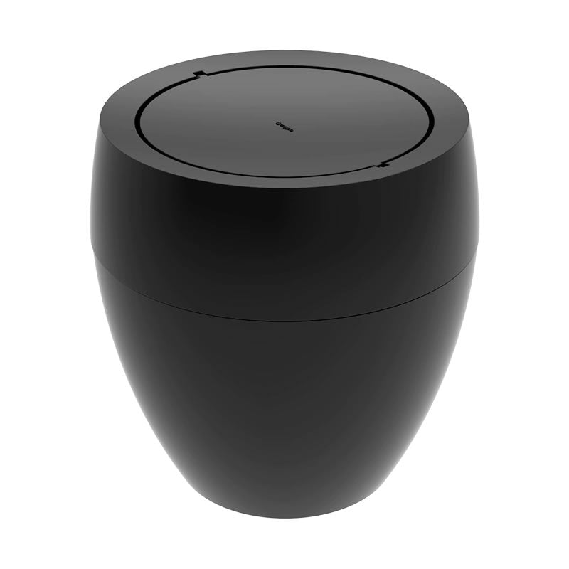 Lixeira D9l Preta Metalurgica Crippa
