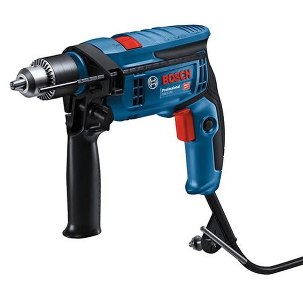 Furadeira De Impacto Bosch Gsb 13 Re 750w 220v Com Mandril