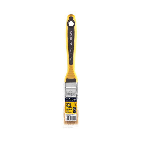 Pincel Trincha Atlas 1 Polegada Para Verniz E Stain