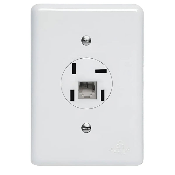 Tomada Telebras + RJ11 Perlex