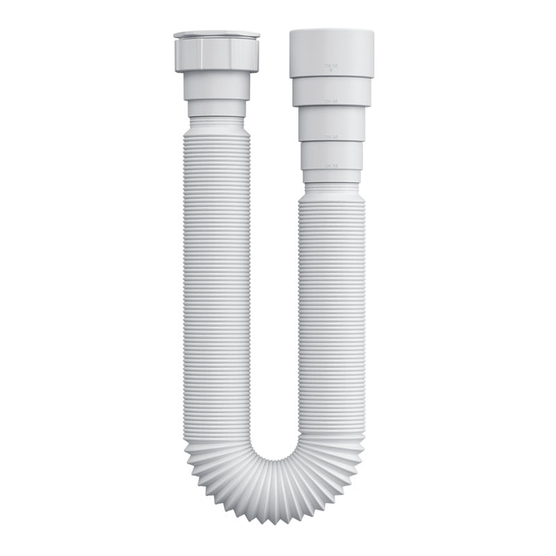 Sifão Extensível Universal Herc Longo 1,5m Branco