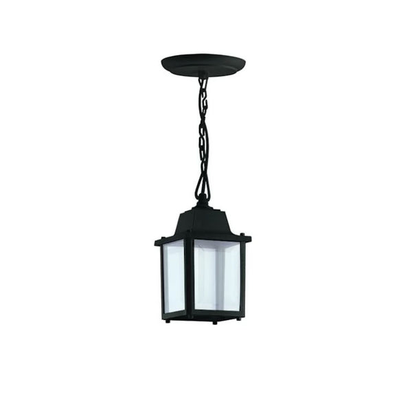 Lustre Pendente PR/CR Inj para 1 Lâmpada Dital