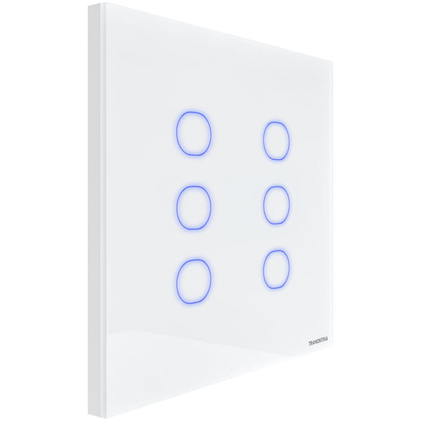Interruptor Smart 6 Teclas 10A Branco