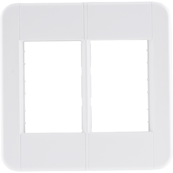 Placa 4x4 Tramontina Tablet 6 Postos Branca