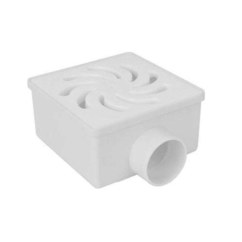 Ralo Seco Quadrado Amanco 100x52x40mm