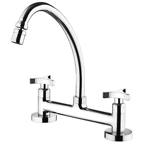 Misturador Cozinha Mesa Bica Móvel Loren Trio 1256 C33 Lorenzetti