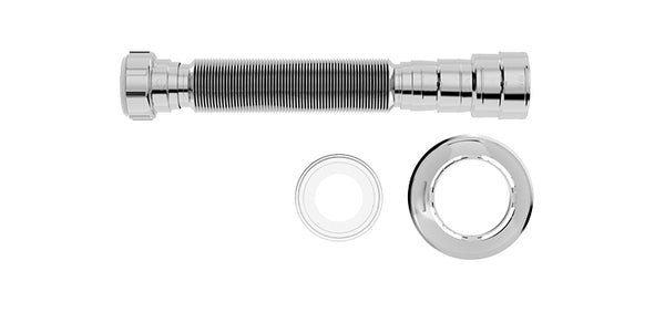 Tubo Extensivo Universal Cromado Blukit 330mm A 720mm
