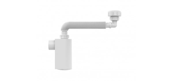 Sifão Copo Universal Blukit Metalizado Para Lavatório