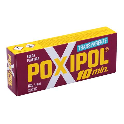 Cola Epóxi Poxipol Transparente 82g