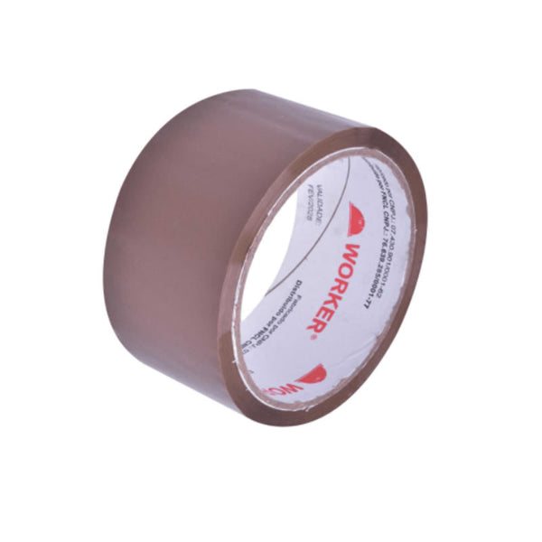 Fita De Empacotamento Worker Marrom 48mm X 45m