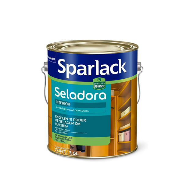 Seladora Balance Sparlack Acetinada Transparente 3.6L Akzo Nobel