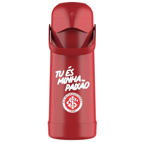 Garrafa Térmica Termolar Pump Inox 1 Litro