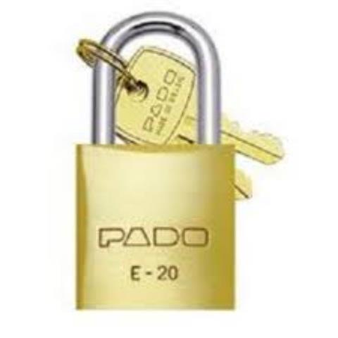 Cadeado De Latão Pado LT-20 20mm