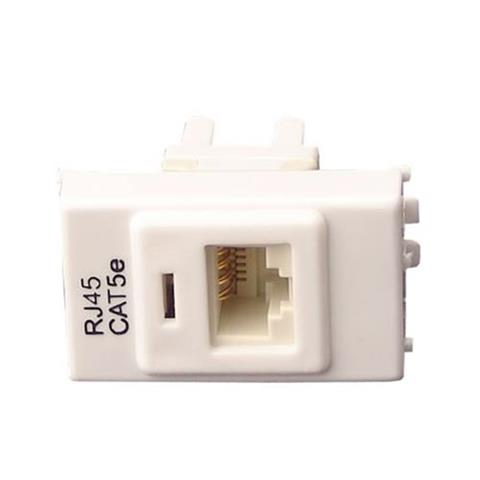 Módulo Tomada Rede RJ45 Cat5e Iriel Talari Branco