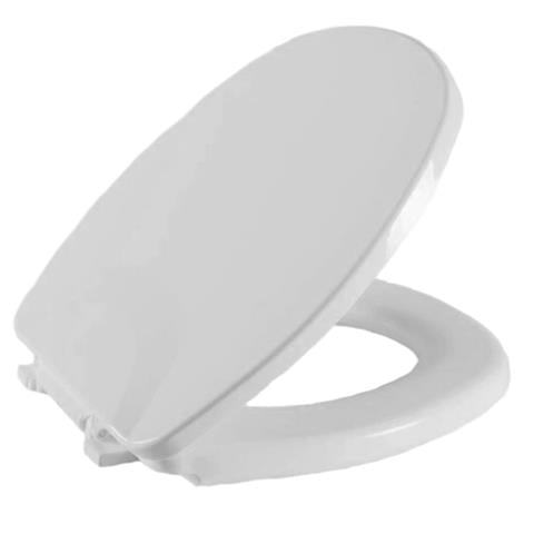 Assento Sanitário Almofadado Oval Branco Gelo Astra