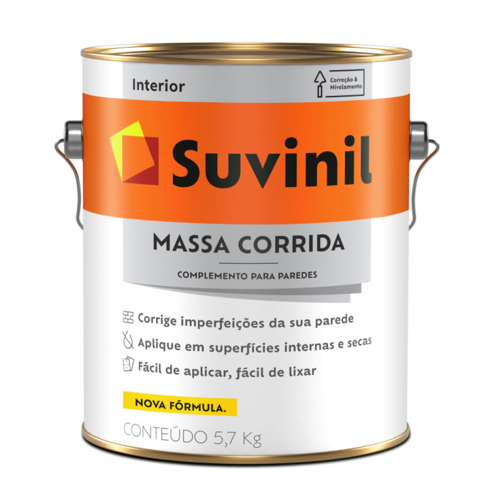 Massa Corrida Suvinil 57kg