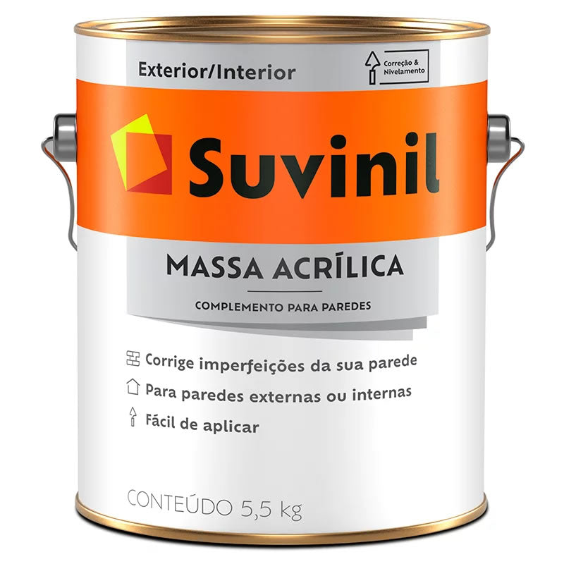 Massa Acrílica Suvinil 55kg