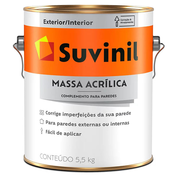 Massa Acrílica Suvinil 55kg
