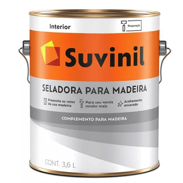 Selador Extra Para Madeira Suvinil 3.6 Litros
