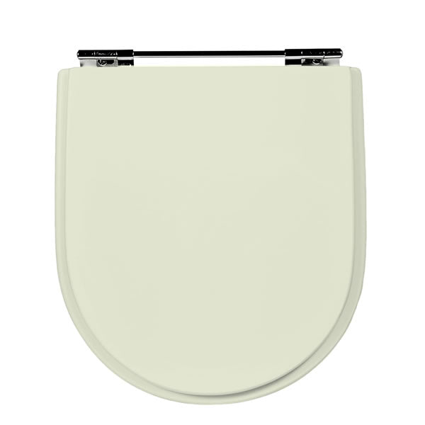 Assento Sanitário Sicmol Mdf Laqueado Calypso Biscuit Pergamon