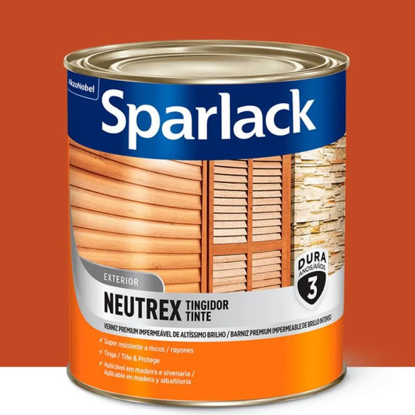 Verniz Coral Neutrex Brilhante Mogno 900ml Akzo Nobel