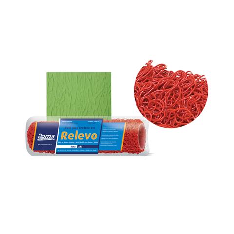 Rolo Para Textura Em Relevo Roma 10 Cm