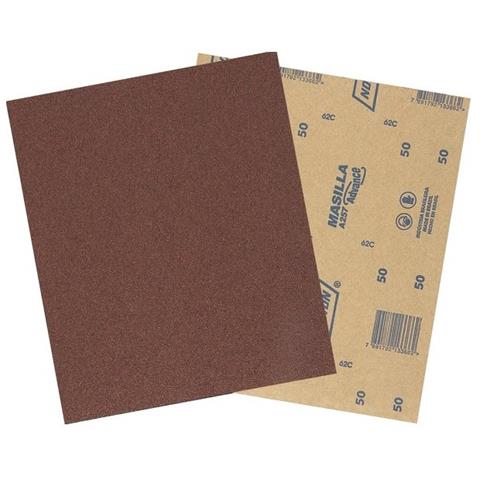 Lixa para Madeira Massamadeira Grão 120 Worker 25x25cm