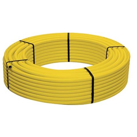 Tubo para Gás Amanco 16mm Flexível Amarelo 100m