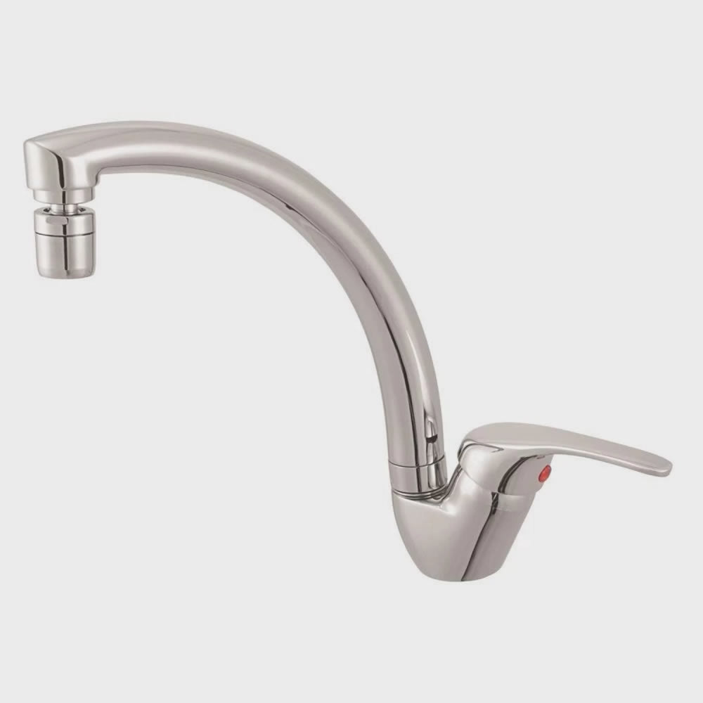 Misturador Monocomando Para Balcão Meber 7001 C55 Aa Bl