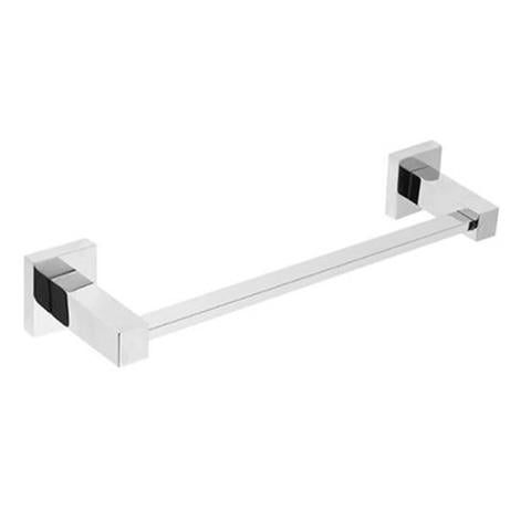 Toalheiro Linear Simples Meber Metais 45cm Preto