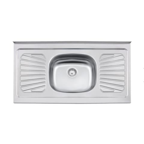 Pia De Aço Inox 105x52cm 1 Cuba Standard Tramontina