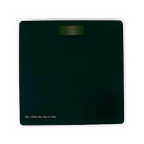 Balança Digital Mor Preta 180kg Vidro Temperado