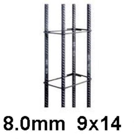 Coluna De Ferro Pronta Gerdau Gg50 9x14cm 6 Metros