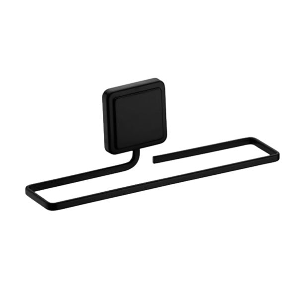 Toalheiro Future 25cm Preto Fosco