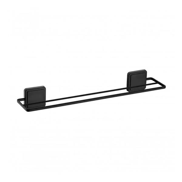 Toalheiro de Parede Future 45cm em Preto Fosco