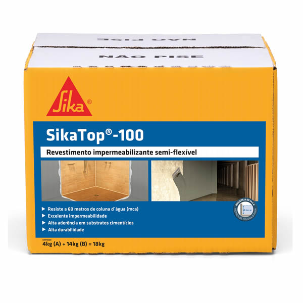 Impermeabilizante Sika Top 100 18 Litros