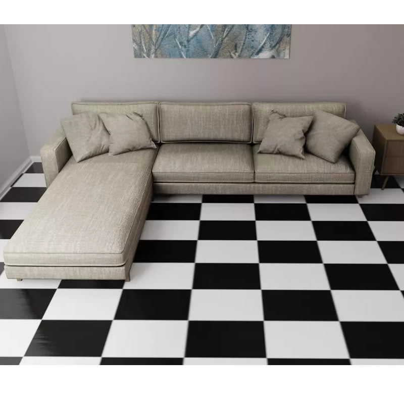 Piso Vinílico Komeco Xadrez 2m x 2m 0.7mm