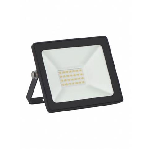 Refletor Led TR Slim 20W 3000K Preto Taschibra
