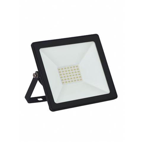 Refletor Led TR Slim 30W 3000K Preto Taschibra