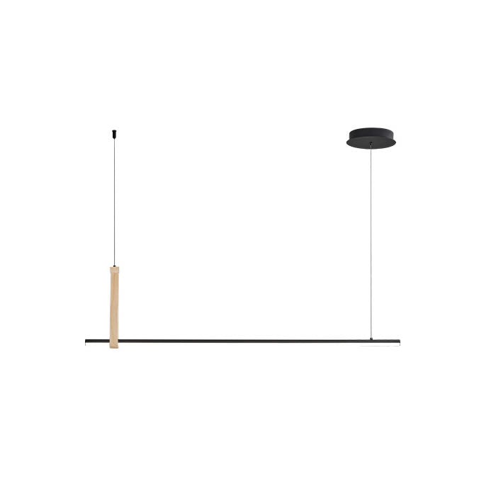 Pendente Led Taschibra Manila 20w 3000k Preto 110cm