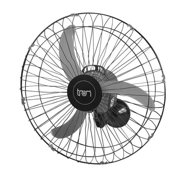 Ventilador de Parede Tron Oscilante 60cm 200W Bivolt Preto