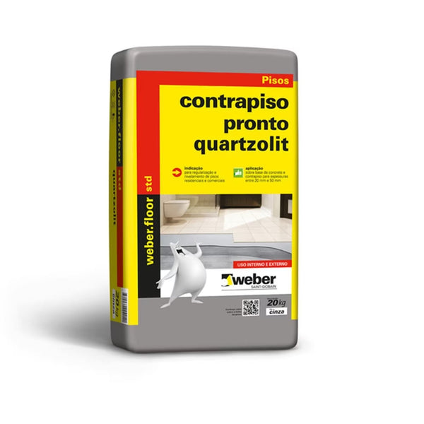 Contrapiso Pronto Quartzolit 20kg