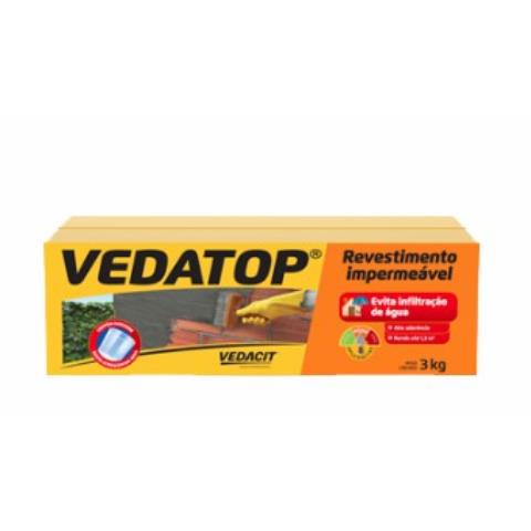 Impermeabilizante Vedatop Vedacit 3kg Otto Baumgart