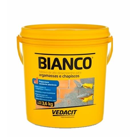 Adesivo De Chapisco E Argamassa Vedacit Bianco 3,6 Litros
