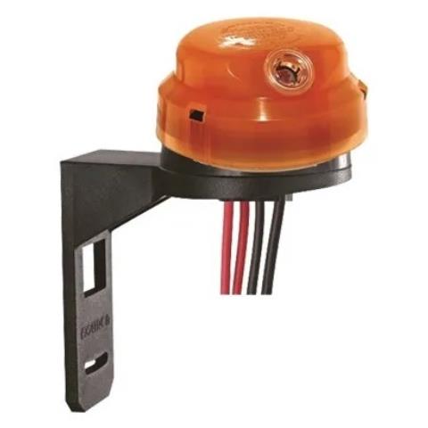 Relé Fotoelétrico Exatron Rfr1fs 127v Com Suporte De Fixação