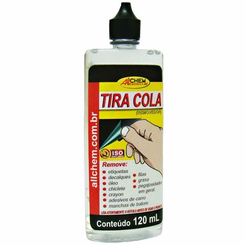 Tira Cola Allchem 120ml Removedor De Adesivos E Chicletes