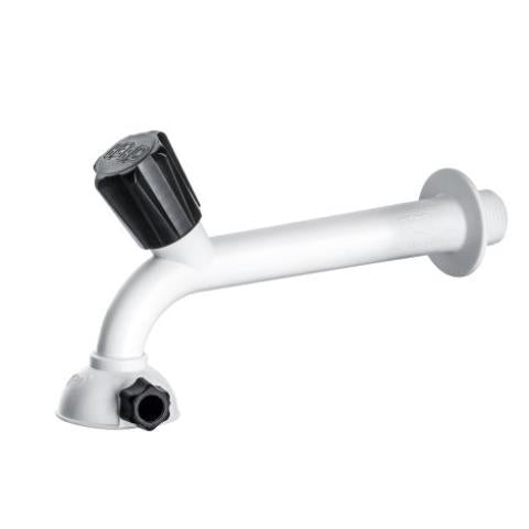Torneira Para Cozinha Herc Parede Branca 15 Cm 1/2