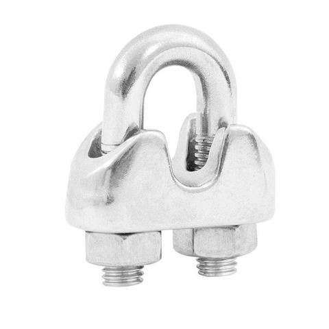 Clips para Cabo de Aço 1/4 Polegada