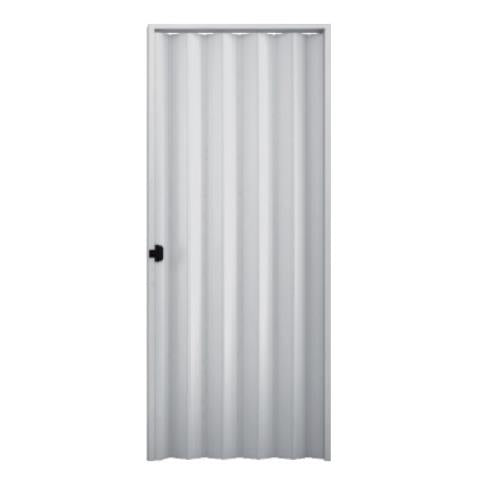 Porta Sanfonada Pvc 90cm Cinza Bianchini